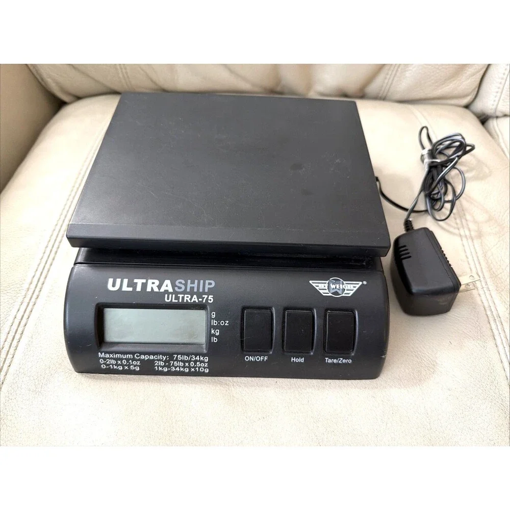 My Weigh Ultraship 75 34kg Scale Black Portable